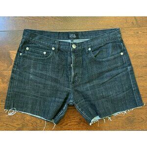 A.P.C. New Standard Japan Size 31 Women Jean Classique Cut Off Shorts Frayed End